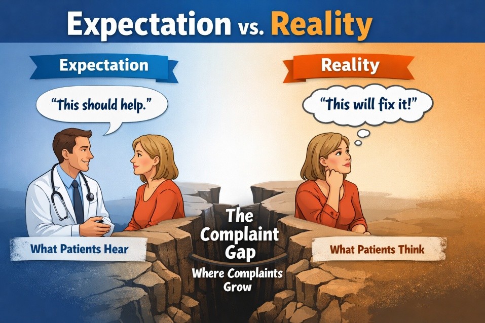 The Expectation Gap infographic